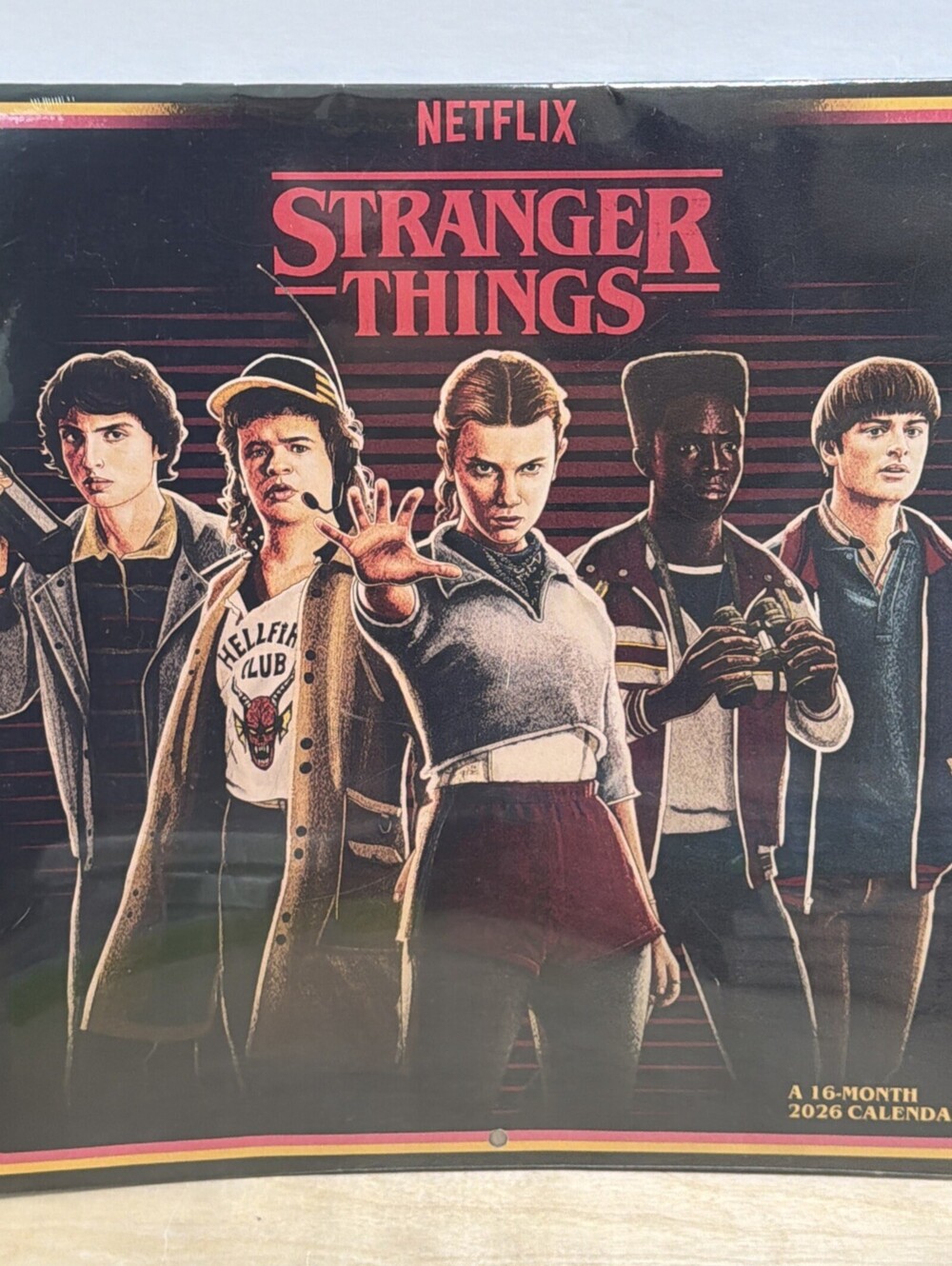 Netflix Stranger Things 16 Month Calendar Sealed